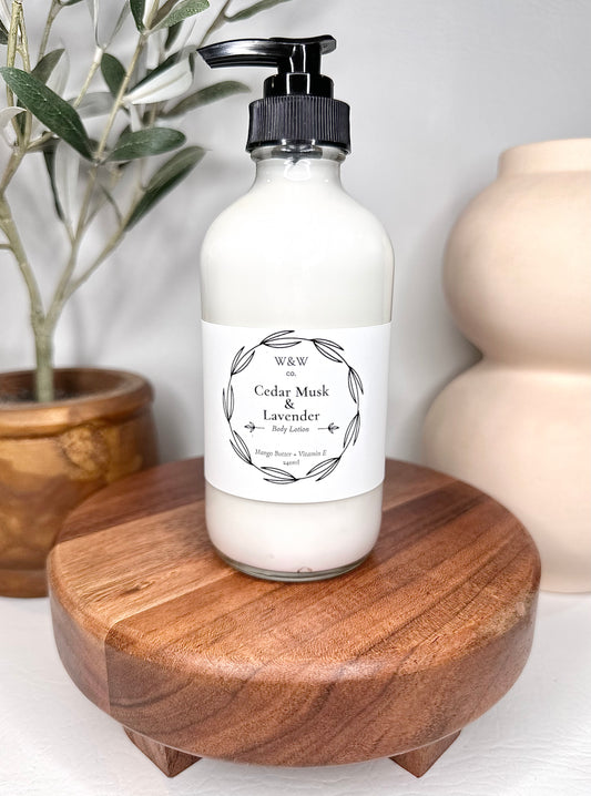 Cedar Musk & Lavender Body Lotion