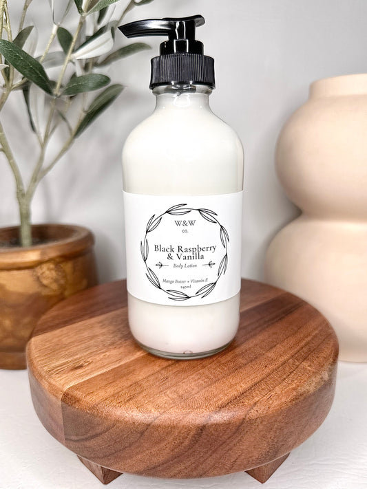 Black Rapsberry & Vanilla Body Lotion