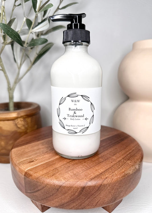 Bamboo & Teakwood Body Lotion