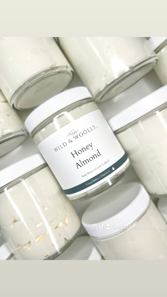 Honey Almond Body Butter Cream