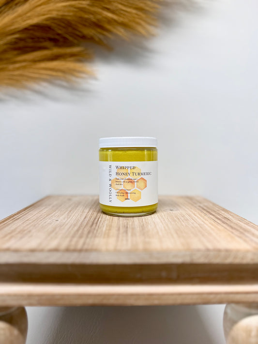 Whipped Honey Turmeric Exfoliating Sugar Scrub